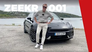 Porsche Taycan för halva priset! Alrik kör Zeekr 001