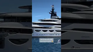 The most expensive superyacht currently on the market, AHPO