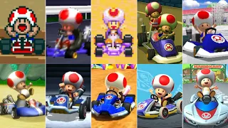 Evolution Of Toad In Mario Kart Games [1992-2019]