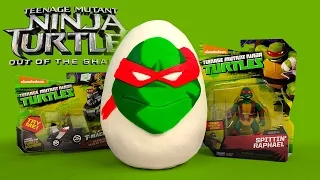 Teenage Mutant Ninja Turtles 2 Play-Doh Surprise Egg! by KidCity