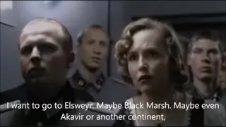 Hitler Realizes That Elder Scrolls VI Won't Come This Year