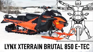 LYNX XTERRAIN BRUTAL 850 E-TEC: Тест-драйв самого универсального снегохода в мире!