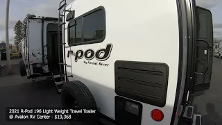 2021 R Pod 196 Light Weight Travel Trailer Walk Through