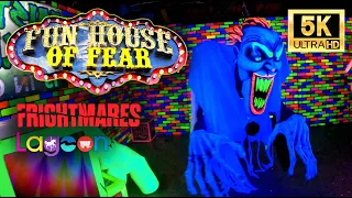 Fun House of Fear POV (5K) | Frightmares 2021 | Lagoon Amusement Park