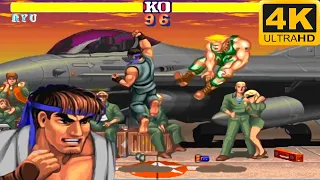 Street Fighter II - RYU (Arcade / Champion Edition (Hardest) 4K HDR 60 FPS