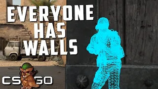 Competitive CS:GO but Everyone Can See Through Walls