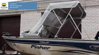 Ходовой тент на катер «FISHER 165 AVENGER SPORT»