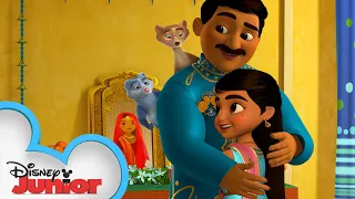 Mira Celebrates Diwali 🥳  | Mira, Royal Detective | Disney Junior