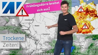 Experten schlagen ALARM: Wir stecken regional mitten in einer Frühjahrs-Dürre! Blockadelage!