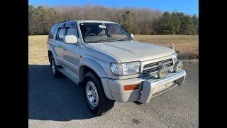 DaltonPikeMotorsLLC.com 97 Toyota Hilux Surf  4RUNNER 4x4 108K Mile Factory RHD USA Right Hand Drive