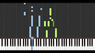 Kiki's Delivery Service - A Town with an Ocean View (Piano Tutorial Synthesia)