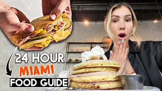 24 Hour MIAMI Food Guide (CUBAN FOOD YOU CAN'T MISS IN FLORIDA)