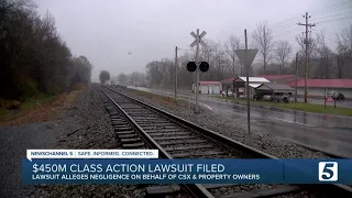 Lawsuit: CSX Transportation caused 'deadly tidal wave' leading to 2021 Waverly flooding