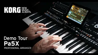 KORG Pa5X PRO Demo Tour 1. ITALO DISCO #instrument #eurodisco #italodisco #korgpa5x #korg