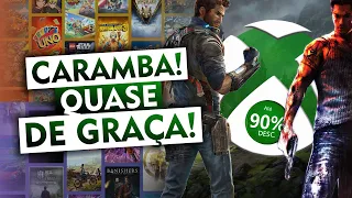 OFERTAS IMPERDÍVEIS no XBOX com SALDÃO ENORME e MUITO MAIS!