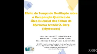 V Jornada Fluminense de Produtos Naturais - E-poster n°46 - Víctor de C. Martins