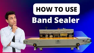 बैंड सीलर का उपयोग कैसे करें? How to use Band Sealer? Contact us for more details +918655435704