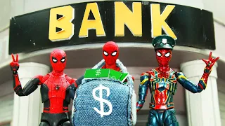 Spider-man Bank Robbery and Magic Chimney In Spider-verse | Offcial Trailer