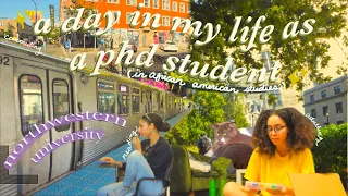 a day in my life as a phd student at northwestern university ✨