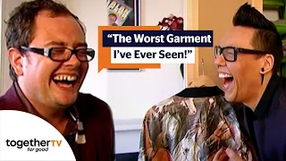 Gok Wan Hilariously Examines Alan Carr's Questionable Wardrobe | Gok's Fashion Fix