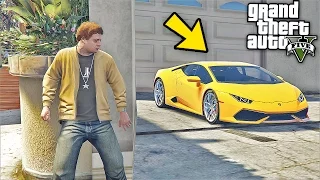 УГНАЛ НОЧЬЮ ЛАМБОРДЖИНИ ХУРАКАН!  - GTA 5 РЕАЛЬНАЯ ЖИЗНЬ  ПОДРОСТКА ДЖИММИ -  ⚡ГАРВИН