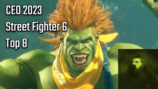 This Is the Face of Early Street Fighter 6 | CEO 2023 Top 8: The ATP Fight Companion