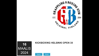 KICKBOXING K1 -67 kg Otso Sivén TFC vs Joni Lehtosaari CPF