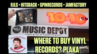 Saan pa makakabili ng Plaka o Vinyl Records ngayon? Where to buy Vinyl Records (Plaka)?