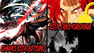 SHANKS Está ROTISIMO | El YONKOU SHANKS Está Tras KUROHIGE | KUROHIGE en EGGHEAD | ONE PIECE 1079