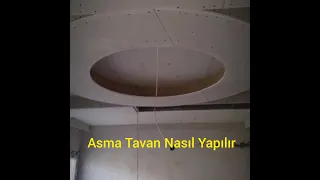 Asma Tavan Nasıl Yapılır(How to make a suspended ceiling)