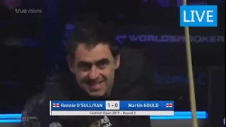 Ronnie O’Sullivan vs Martin gould full match 2019 Scottish open