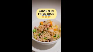 Michelin starred fried rice in Paris! #shorts #friedrice