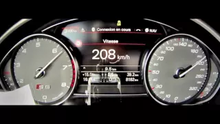 Top Speed 2016 Audi S8 Plus Acceleration 0-307 km h