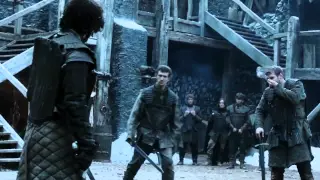 Jon Snow   First time in Night's Watch