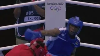 Boxing Men's Light Welter (64kg) Highlight - Morocco v Mauritius - London 2012 Olympics