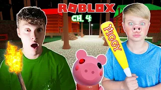 RoBLoX PiGGy FOREST in REAL LIFE: Chapter 4! Escape Psycho Pig Infection!