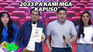 PINAGMALAKI NI PAULO CONTIS ANG RENEWAL CERTIFICATE  EAT BULAGA NA TATAGAL NG 10 YEARS 2033