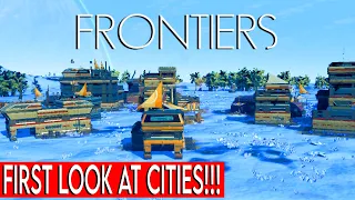 Cities are Here! No man's sky FRONTIERS Update 2021 Gameplay First Look