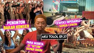 KONSER PALING HANCUR, RUSUH, GAGAL SEDUNIA, CEWEK2 DISIKAT SEMUA | Woodstock 99