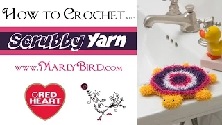 How to Crochet with Scrubby Yarn