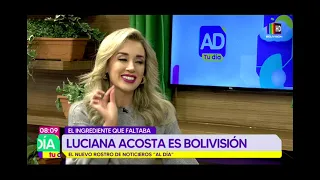 ¡Luciana Acosta es el nuevo rostro de Bolivisión!