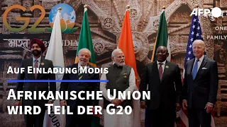 Afrikanische Union ist neues Mitglied der G20 | AFP