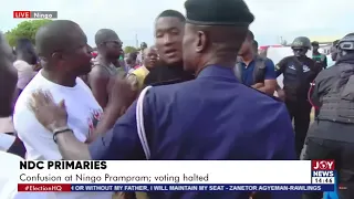 NDC Primaries: Confusion at Ningo-Prampram after some delegates were prevented from voting