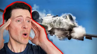 A-10 Warthog in Action | Thunderbird Reacts