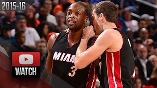 Dwyane Wade & Goran Dragic Full Highlights at Suns (2016.01.08) - 49 Pts (Heat Feed)