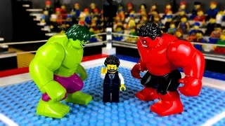 Халк против Красного Халка 🥊 LEGO Мультик про ХАЛКА