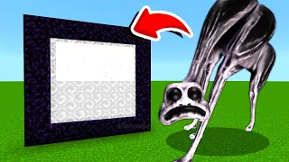 How To Make A Portal To The ZOONOMALY MONSTER GIRAFFE Dimension in Minecraft PE