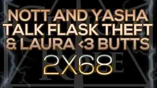 FLASK THEFT TALK & LAURA LOVES BUTTS (2x68)