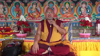 Teaching on Daily Dharma Practice by Geshe Lobsang Dawa la in Nepali Language.