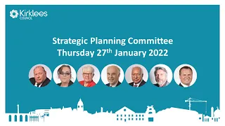 Kirklees Council Strategic Planning Committee - 27 January 2022